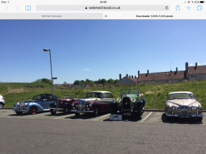 SWTVC cars line up.